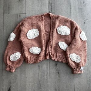 Hand Knitted Chunky Cloud Sweater